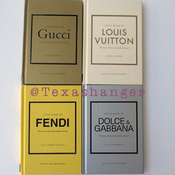 NWT Little Book of Dolce, Gucci, Fendi, Louis Vuitton